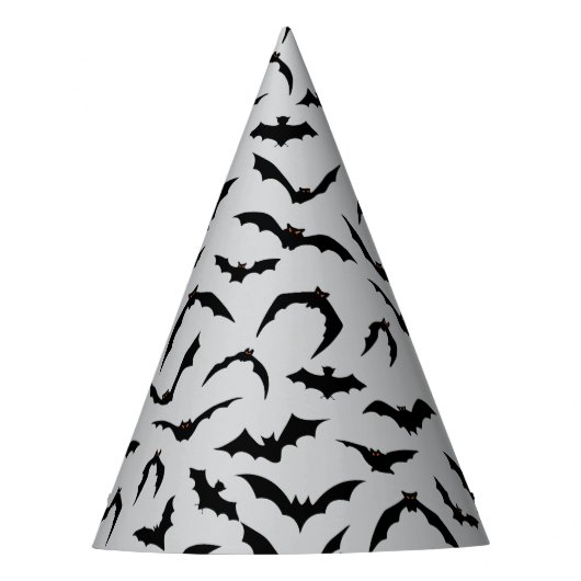 Halloween Bats Party Hat Feesthoedjes (Voorkant)