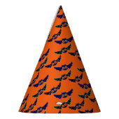 Halloween Bats Party Pet Feesthoedjes (Links)
