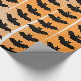 Halloween Bats Pattern Cadeaupapier