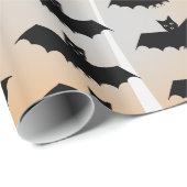 Halloween Bats Pattern Cadeaupapier (Rol Hoek)