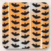 Halloween Bats Pattern Drankjes Onderzetter (Voorkant)