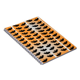 Halloween Bats Pattern Notitieboek