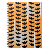 Halloween Bats Pattern Notitieboek (Voorkant)