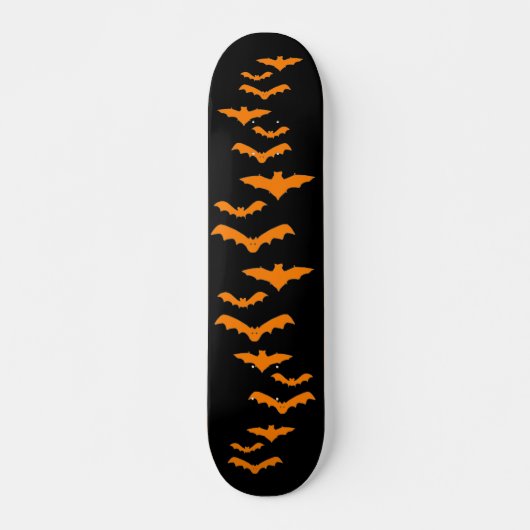 Halloween Bats Persoonlijk Skateboard (Voorkant)