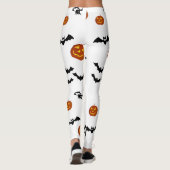 Halloween Bats, Pomkins and Witches Leggings (Achterkant)