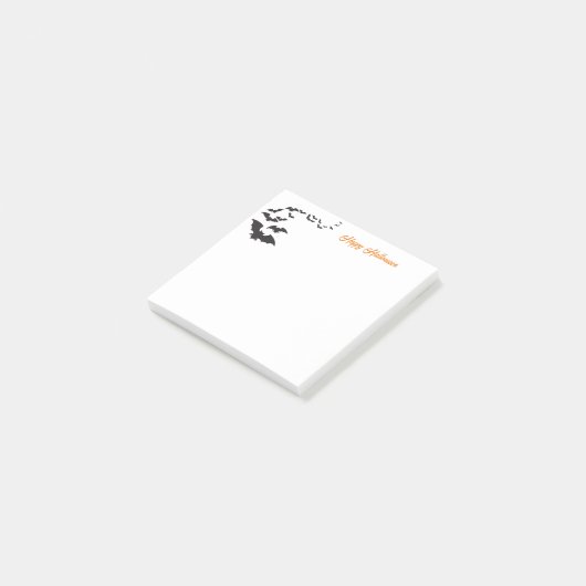 Halloween Bats Post Notities Post-it® Notes (Schuin)