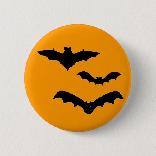 Halloween Bats Ronde Button 5,7 Cm (Voorkant)