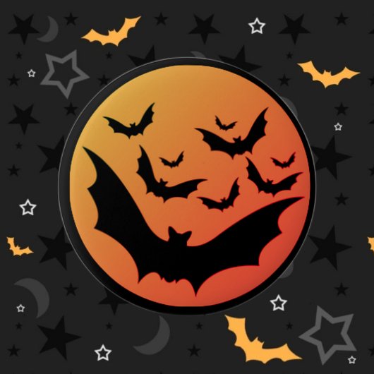 Halloween Bats Ronde Button 5,7 Cm