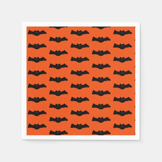 Halloween Bats Servet (Voorkant)