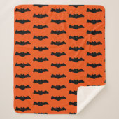 Halloween Bats Sherpa Deken (Voorkant)
