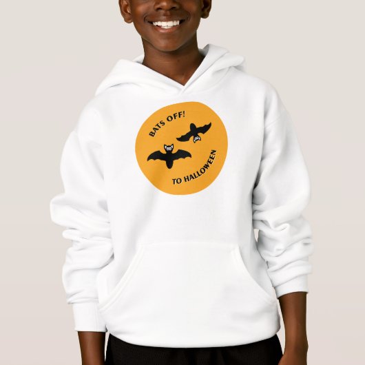 Halloween Bats Sinaasappel (Voorkant)