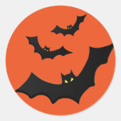 Halloween Bats Sticker (Voorkant)