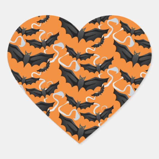 Halloween Bats Sticker (Voorkant)