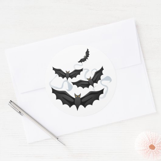 Halloween Bats Sticker (Envelop)