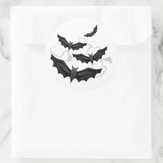 Halloween Bats Sticker (Tas)