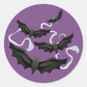 Halloween Bats Sticker (Voorkant)