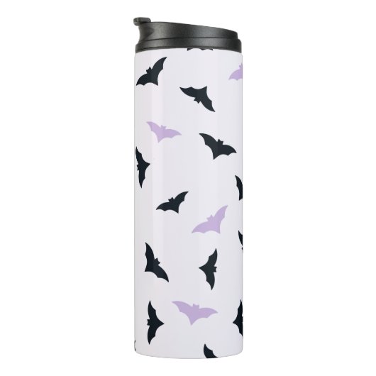 Halloween Bats Thermal Tumbler Thermosbeker (Geroteerd rechts)