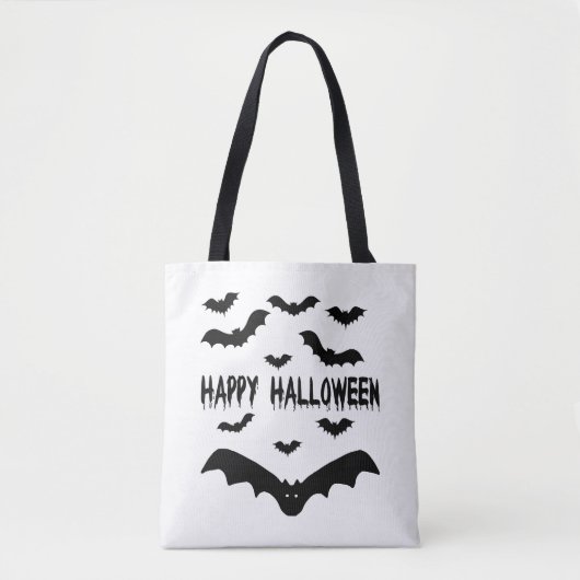 Halloween bats tote bag (Voorkant)