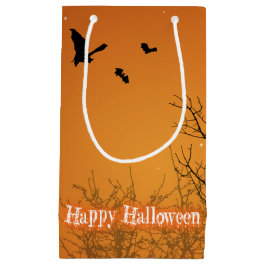 Halloween Bats & Trees - Small Gift Bag Klein Cadeauzakje