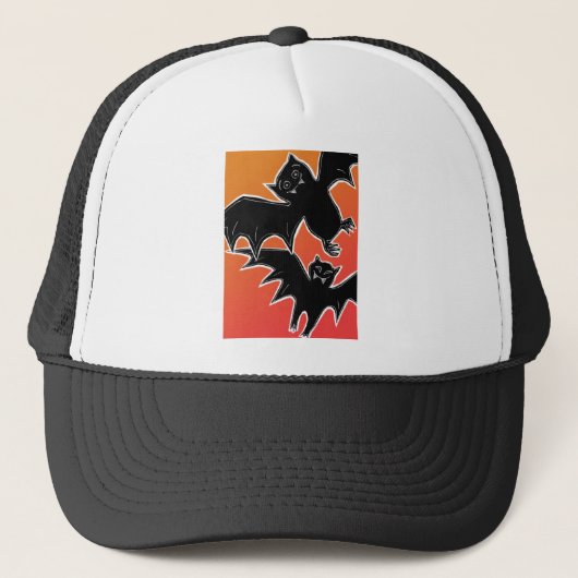 Halloween Bats Trucker Pet (Voorkant)