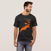 HALLOWEEN BATS VAMPIRE BAT COSTUME LADIES MANNEN C T-SHIRT (Voorkant volledig)