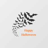Halloween Bats Venster Cling Raamsticker (Vel)