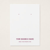 Halloween Bats Witch Petten die een DisplayCard ve Visitekaartje (Voorkant)