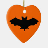 Halloween Batty Keramisch Ornament (Rechts)