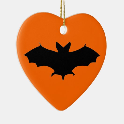 Halloween Batty Keramisch Ornament (Rechts)