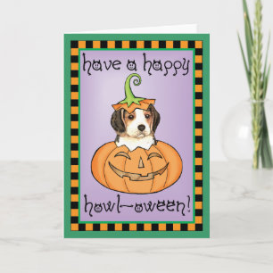 Halloween Beagle Kaart