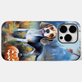 Halloween Beagle met pompoenen eng Case-Mate iPhone Case (Achterkant (horizontaal))