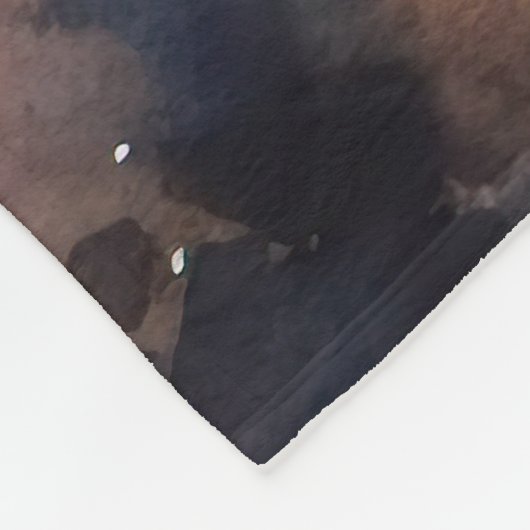 Halloween Beagle met pompoenen eng Fleece Deken (Hoek)