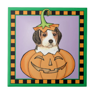 Halloween Beagle Tegeltje
