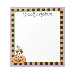 Halloween Beardie Notitieblok