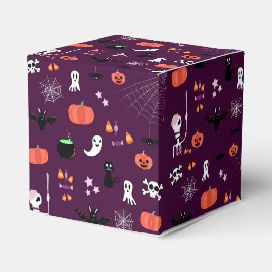 Halloween Bedankdoosjes (Achterkant)