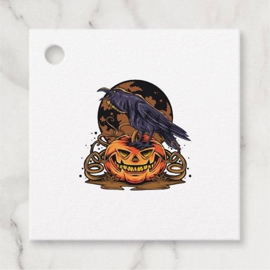 halloween bedankjes labels (Voorkant)