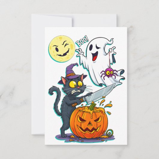 halloween bedankkaart (Voorkant)