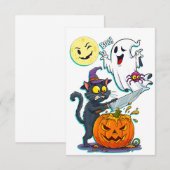 halloween bedankkaart (Voorkant / Achterkant)