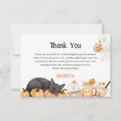 Halloween Bedankkaart (Voorkant)