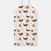 Halloween bedankt je label met een leuk spook cadeaulabel (Achterkant)