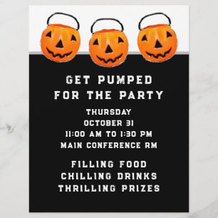 Halloween Bedrijfs Event Flyer
