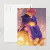 Halloween Beer Anthro Briefkaart (Voorkant / Achterkant)