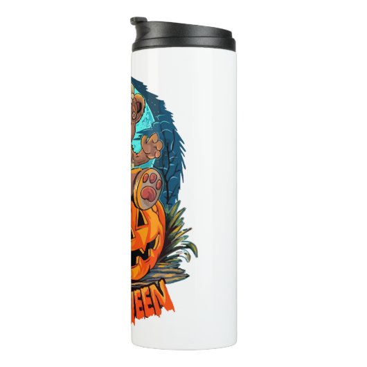 Halloween Beer Killer Thermosbeker (Geroteerd rechts)