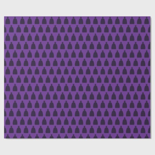 halloween begraafplaats cadeaupapier (Vlak)