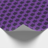 Halloween begraafplaats cadeaupapier (Hoek)