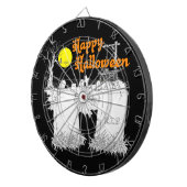 halloween begraafplaats dartbord (Voorkant Rechts)