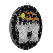 halloween begraafplaats dartbord (Voorkant Links)