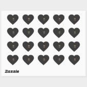 Halloween Begraafplaats Ondeugendheid Hart Sticker (Vel)