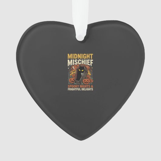 Halloween Begraafplaats Ondeugendheid Ornament (voorkant)