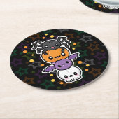 Halloween Behandelde onderzetters (Gebogen)